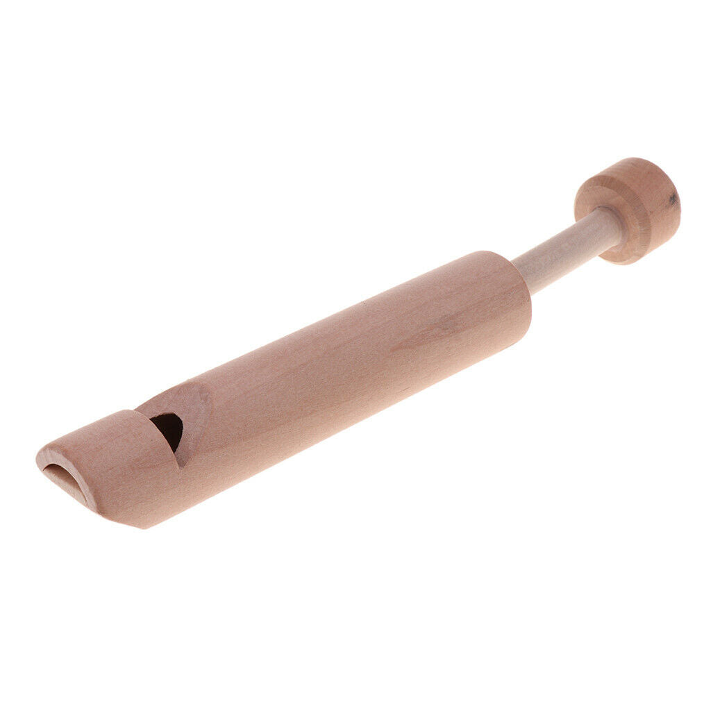 Wooden Handcrafted Pipe Flute Musical Toys Authentic Sound for