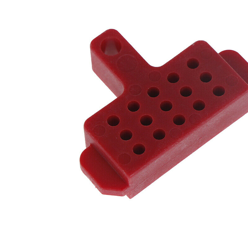 Plastic hydraulic disc brake bleed spacer block tool for hydraulic br  R.l8