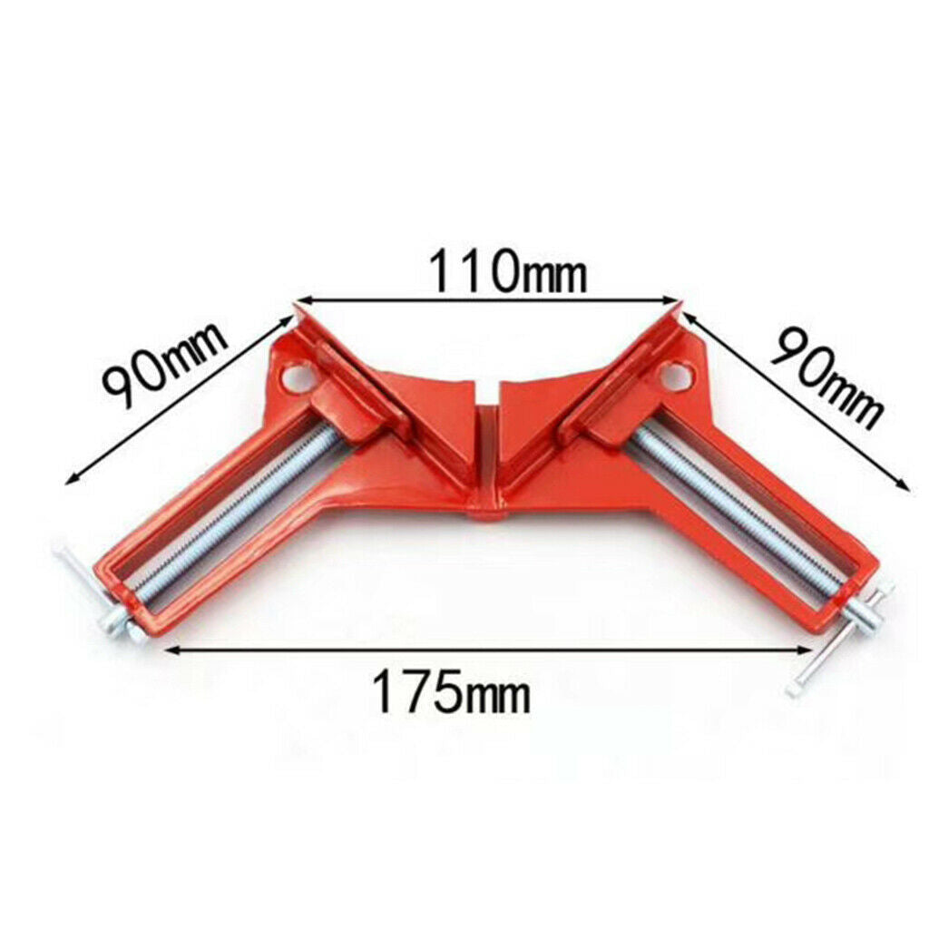 Alloy Right Clip Corner Clamp Photo Picture Frame Clamps Woodworking Kit