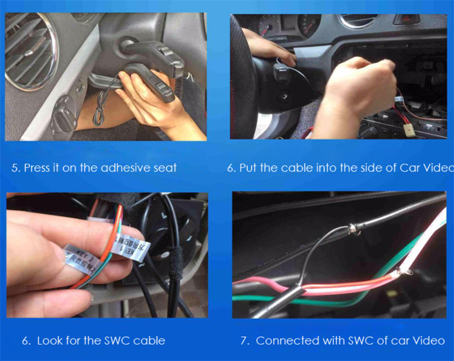 Car Navigation DVD / 2 Din Android Bluetooth Wireless Steering Wheel Control SWC