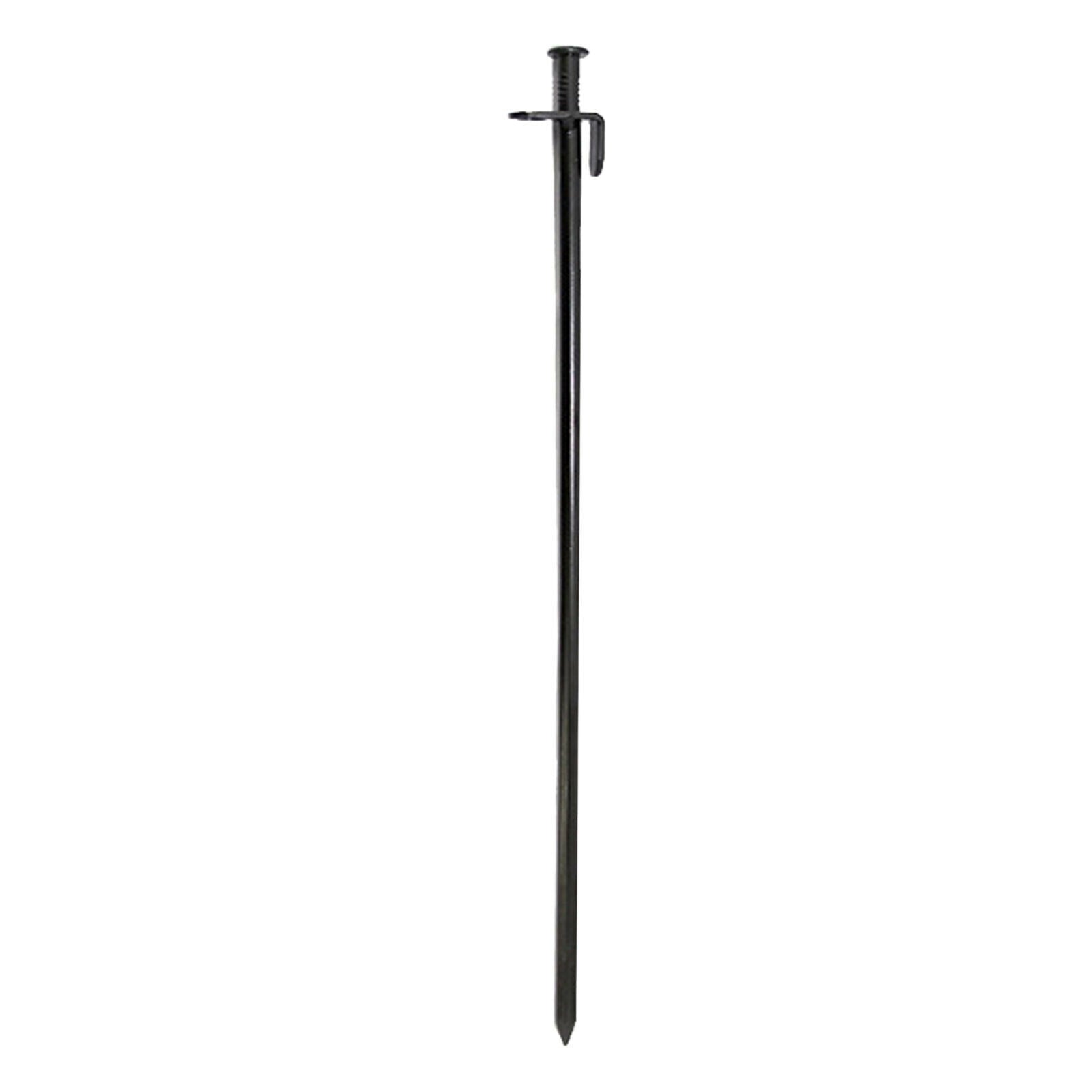16'' Tent Stake Carbon Steel Hiking Mallet Tent Pegs Lightweight Garden