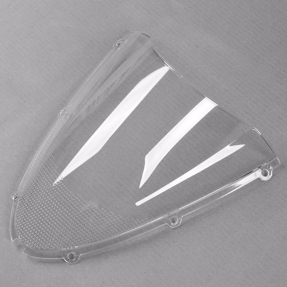 Clear Sport Windscreen Windshield For Kawasaki NINJA 06-07 ZX10R 05-08 ZX6R 636