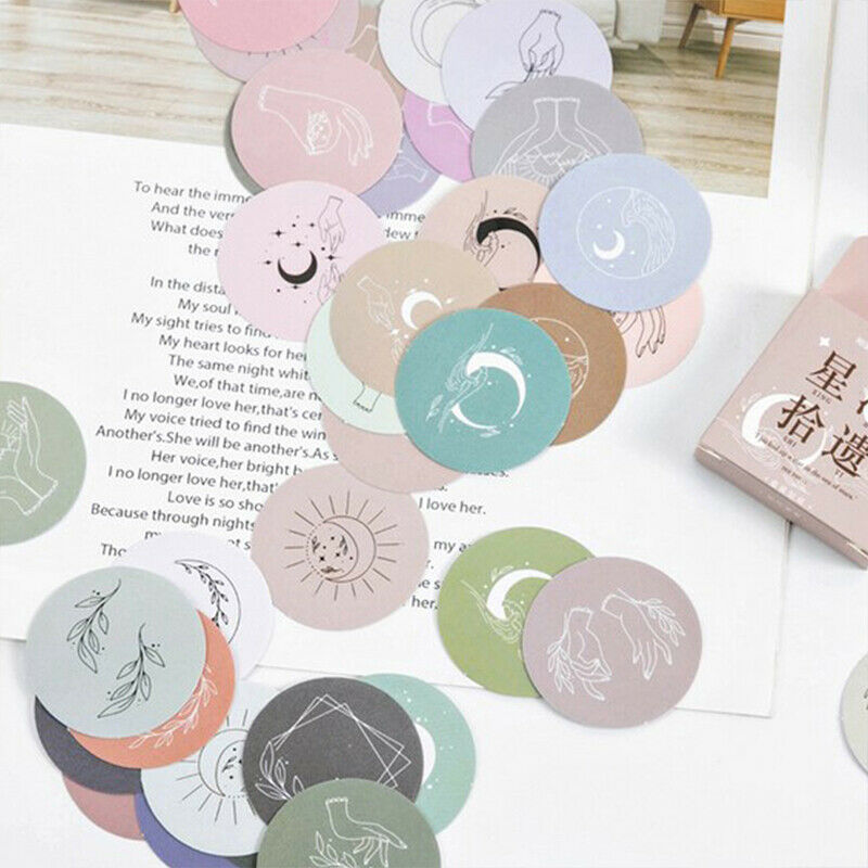 Decorative Stationery round ins Stickers Scrapbooking DIY Diary Album Sti.l8