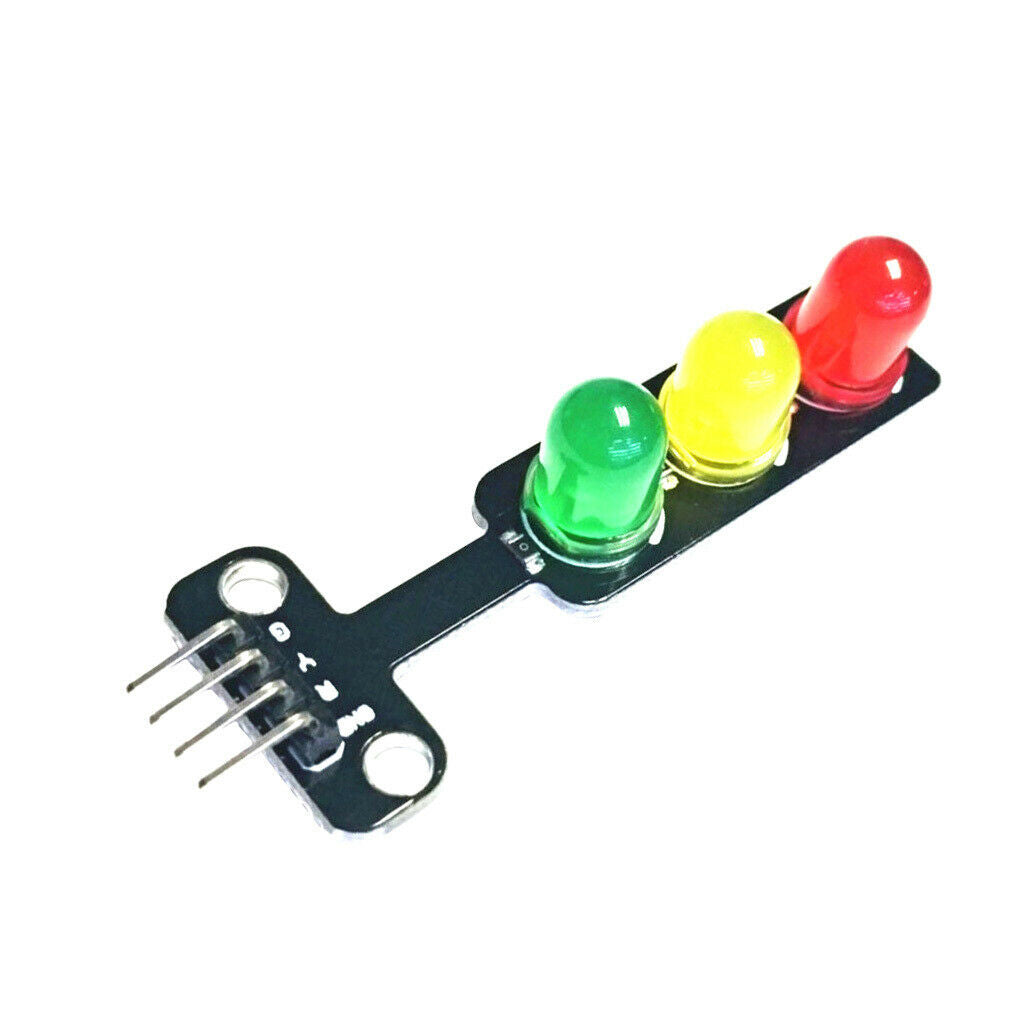 1Pcs 5V Mini Traffic Light (Red, Yellow, Green) LED Display Module Creative DIY
