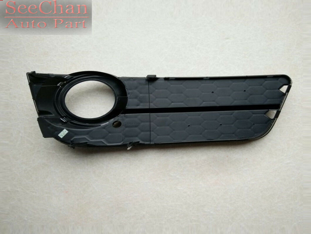 Front Bumper Fog Light Lamp Grille Grill Cover Chrome Left Fit For Audi A5 08-11