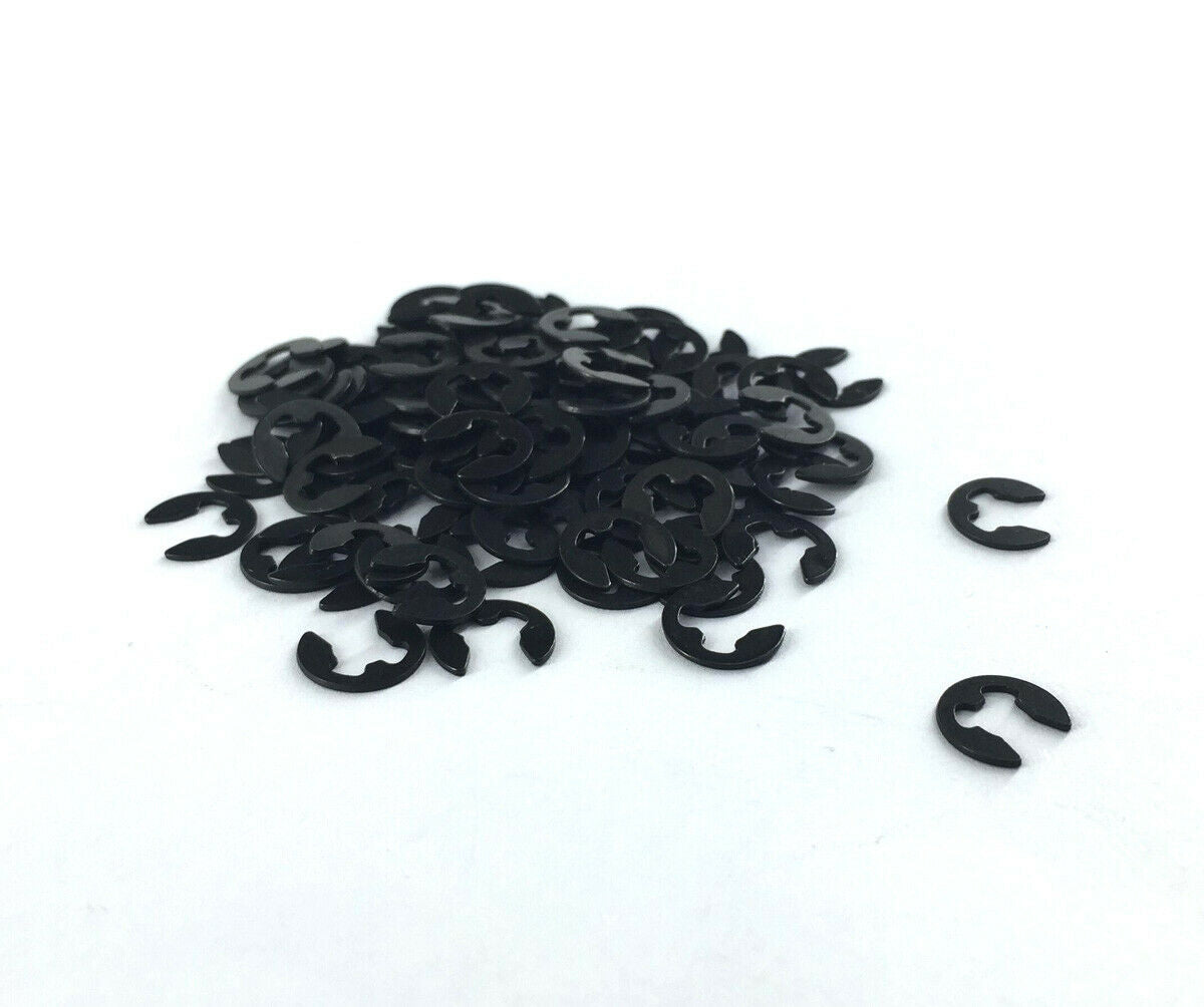 100pcs 5mm Stainless Steel E-Clip / Snap Ring / Circlip [M_M_S]