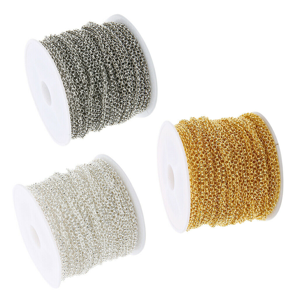 30yds Jewelry Making Necklace Bracelet Extender Chain