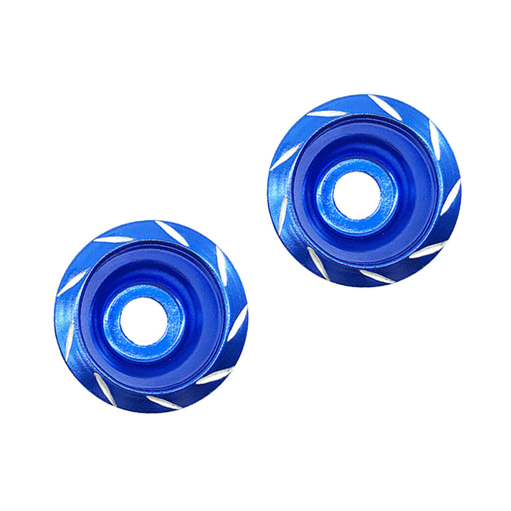 Motorcycle Front Fork Decoration Cup Wheel Drop Resistance Holder  Blue