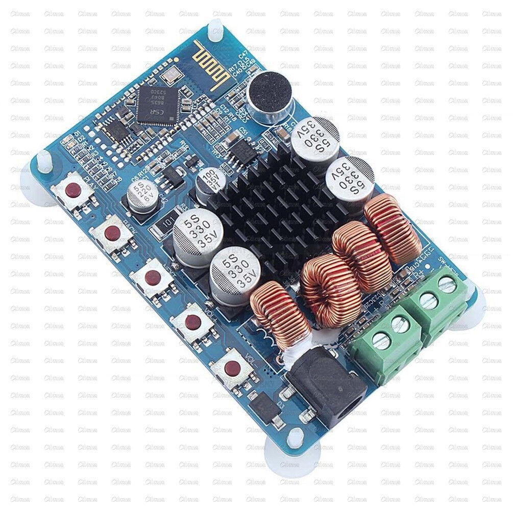 TPA3116 Bluetooth 4.0 2CH Stereo Audio Receiver Power Amplifier Board 2*50W New