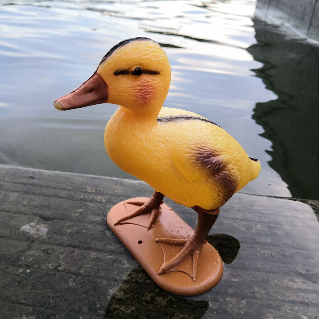 Cute Mandarin Duck Small Baby Duck Garden Pond Ornaments Statues Crafts