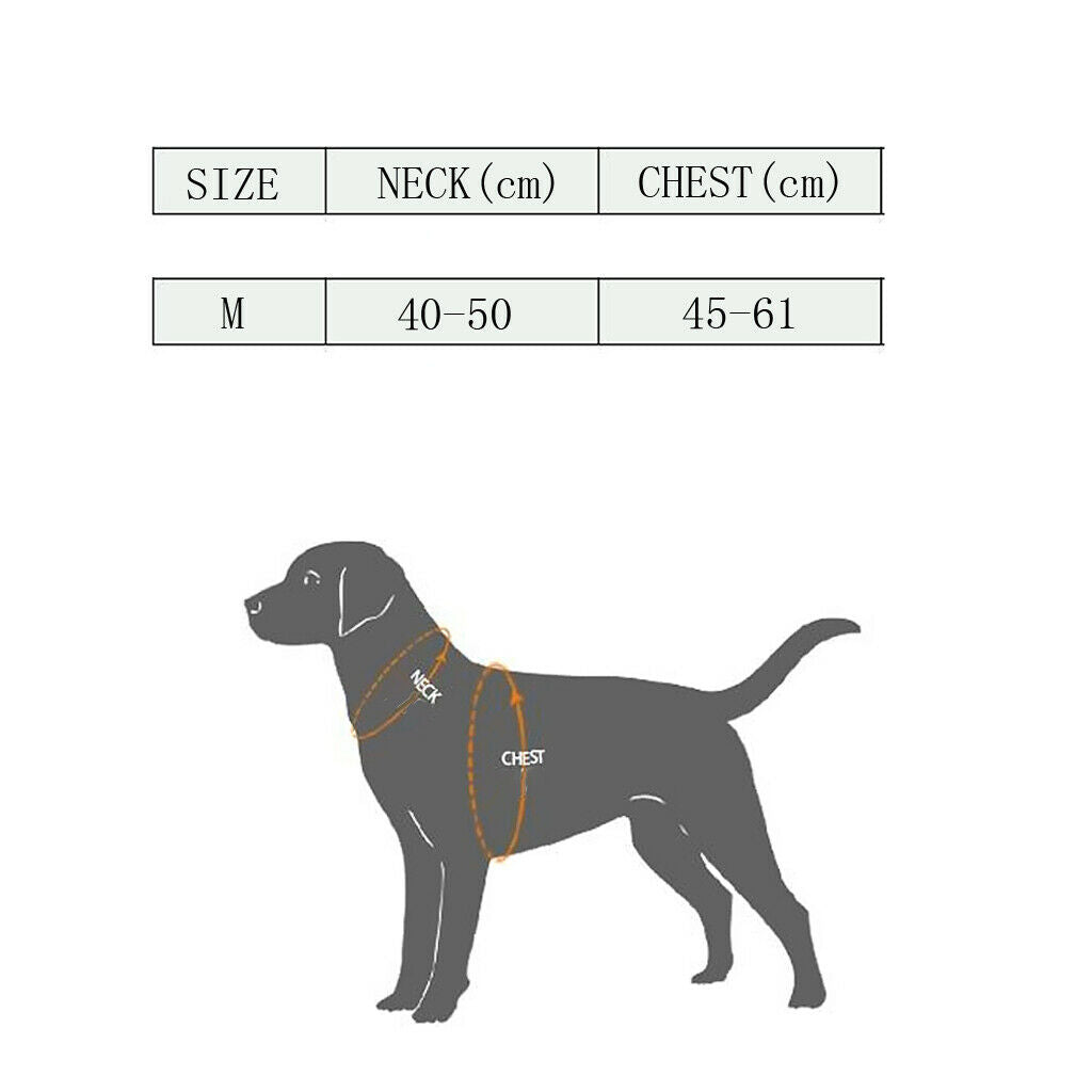 Dog Harness Adjustable Chest Strap Walking Control Collar Red Camouflage M