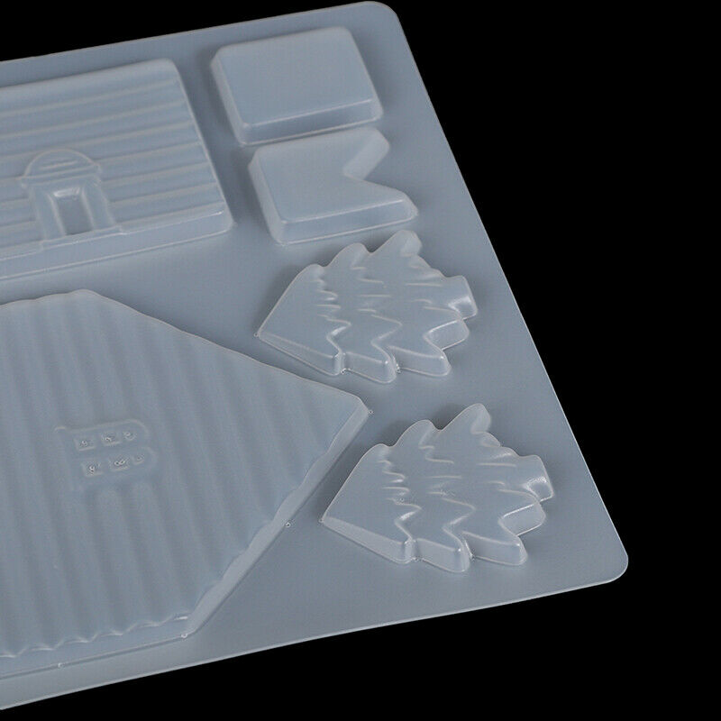 Gingerbread House Mold Jelly Pudding Mold Chocolate Baking Mo.l8
