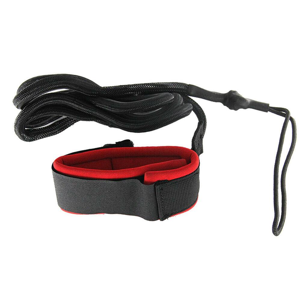 2m 7ft Deluxe Surf SUPs Leash Leg Rope - Red