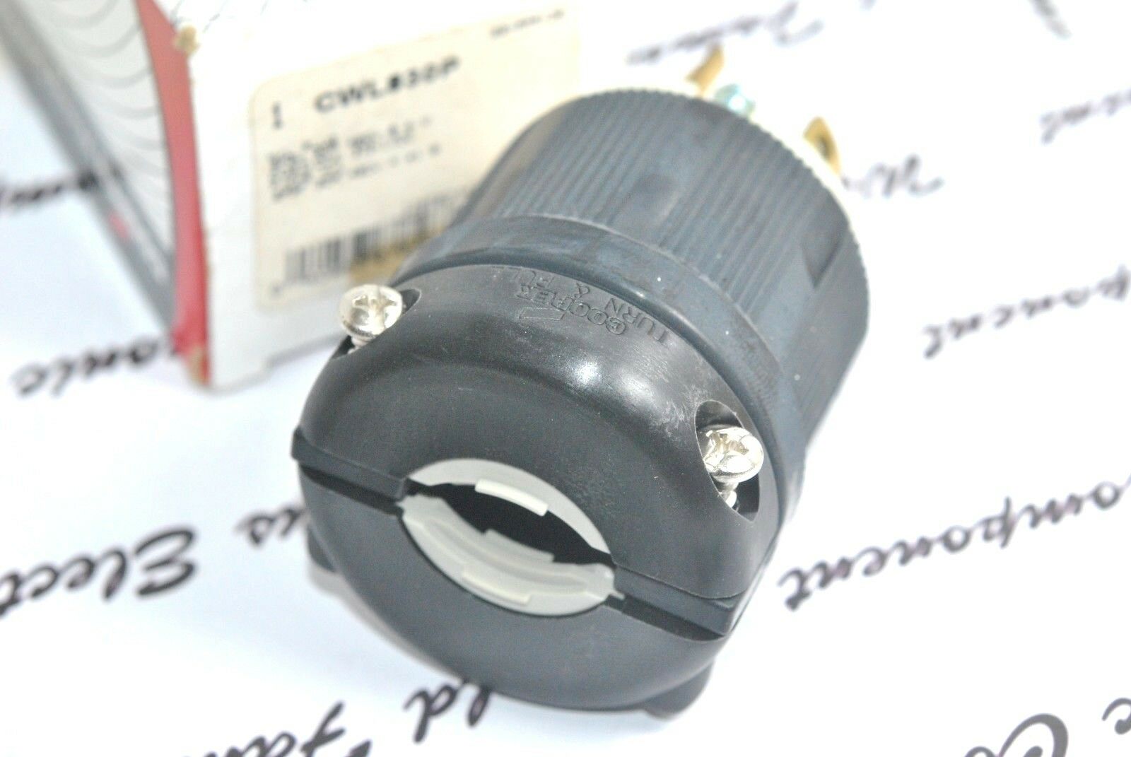 1pcs - COOPER CWL830P NEMA L8-30 30A 480V 2P3W Plug