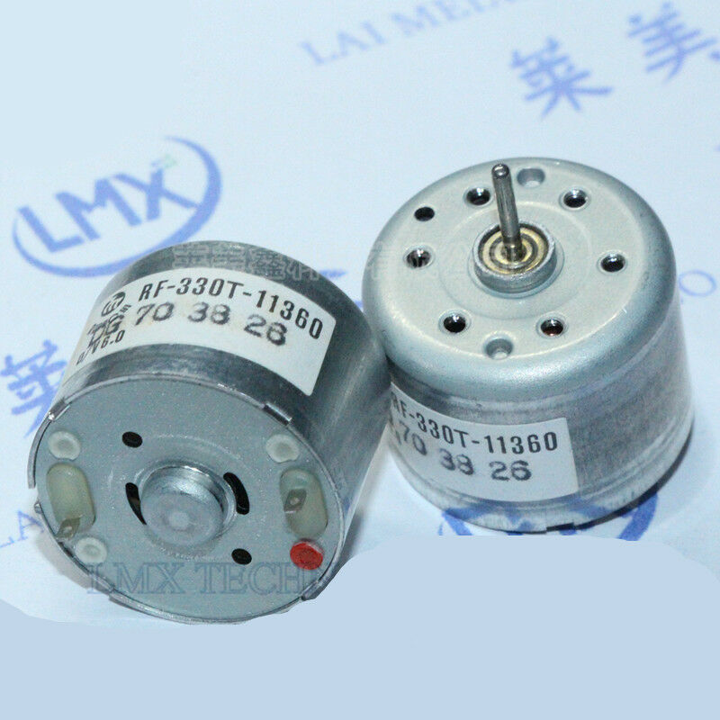 1Pc DC 3V 3200RPM Electric Mini DC Motor RF-330T for VDC DVD CD Player