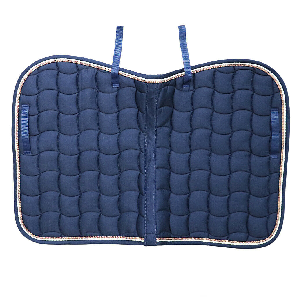 Cotton Contoured Half Saddle Pad Liner Western, Equine Comfort English Saddle