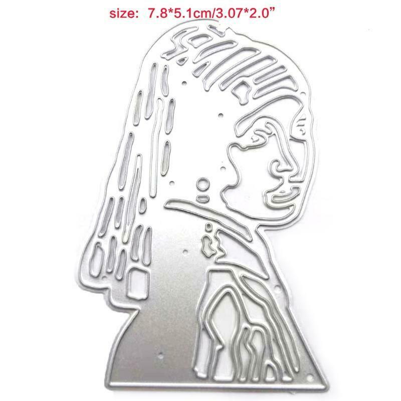 Feminine Metal Cutting Dies Stencil DIY Scrapbooking Album Paper Card Template