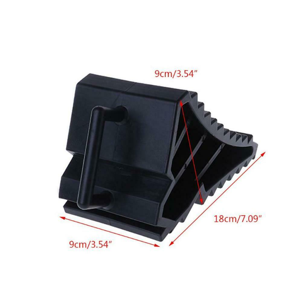 2Pc Car Anti-slip Block Tyre Slip Stopper Wheel Alignment Block Tire Support Pad