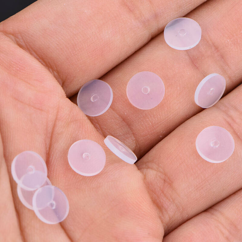 10pcs Piercing Healing Discs Anti Hyperplasia Saucer Ear Nose Gasket Tra Kt