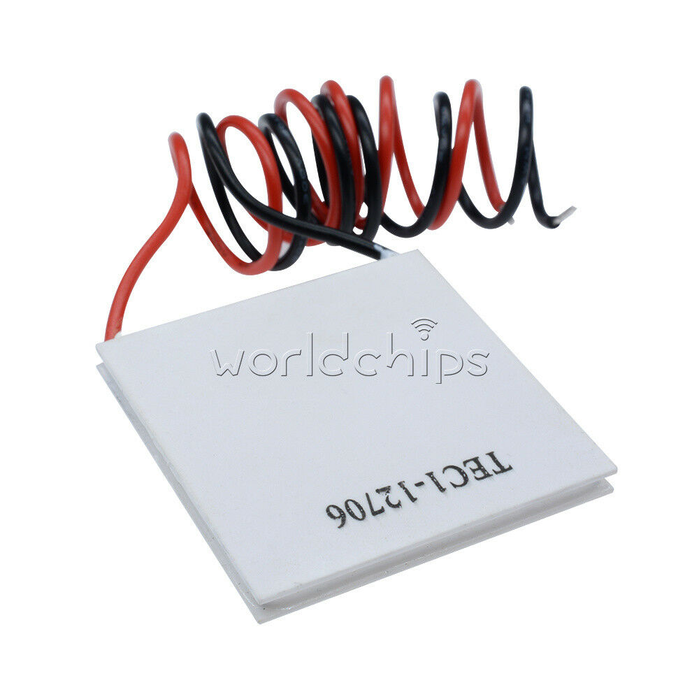 12V 60W TEC1-12706 Heatsink Thermoelectric Cooler Peltier Cooling Plate new