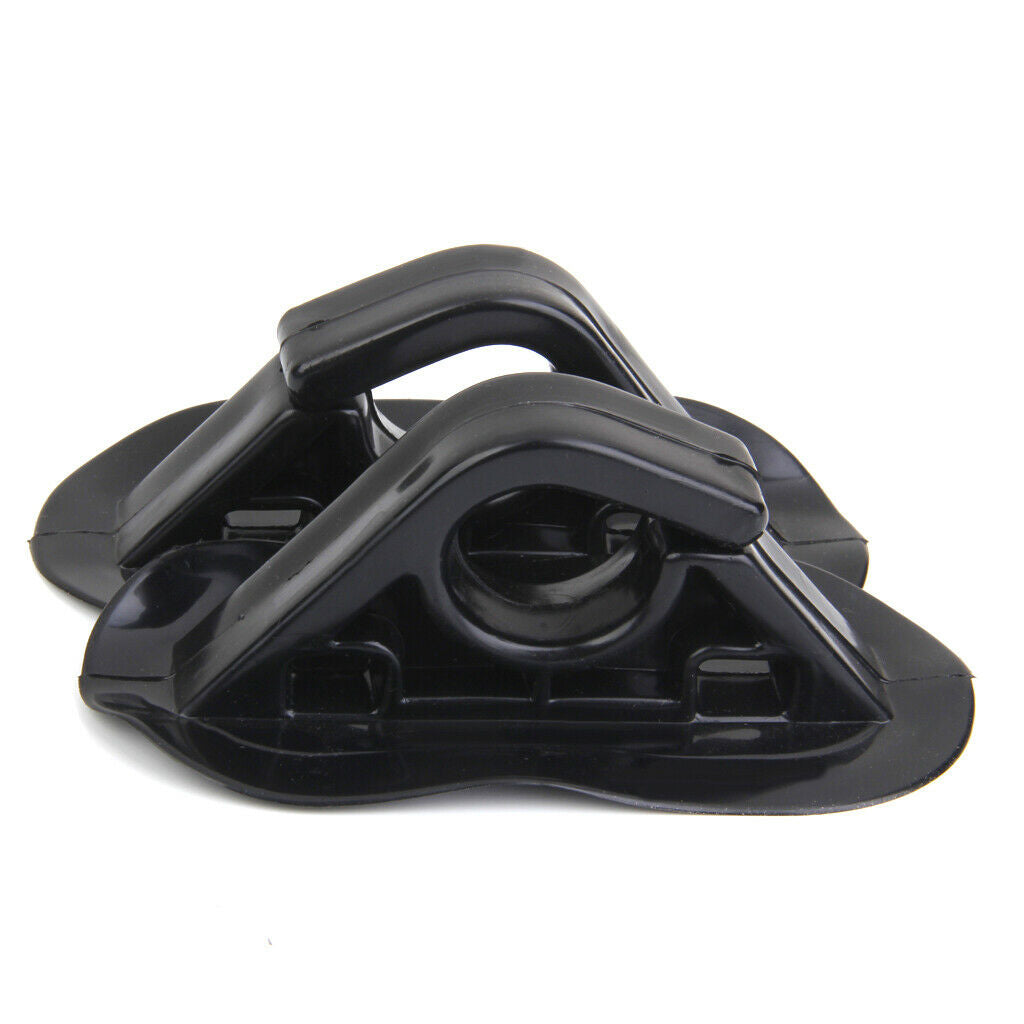 2Pcs Black Nylon Oar Paddle Holder Hook Buckles for Boat Kayak Dinghy Canoe