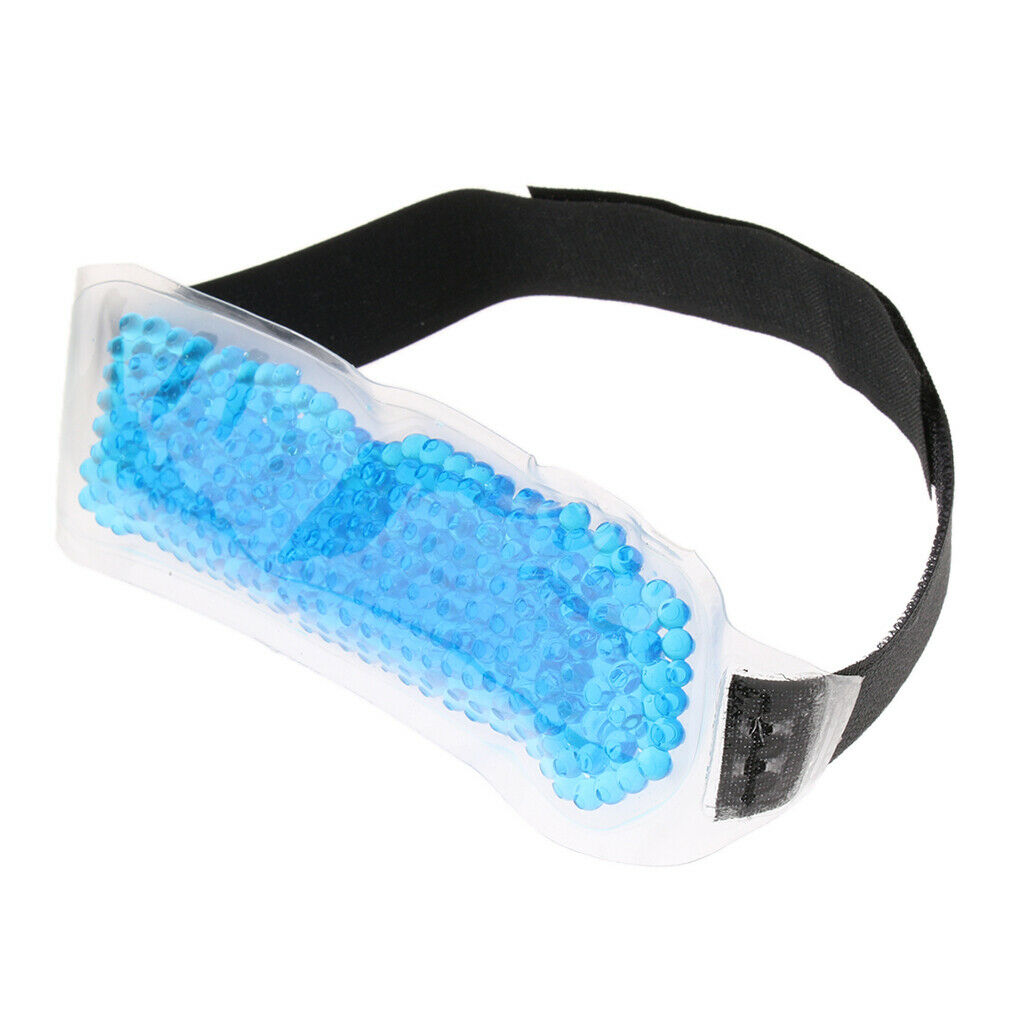 2 Pieces Reusable Head Gel Ice Pack Bag Flexible Ice Wrap Headache Relief