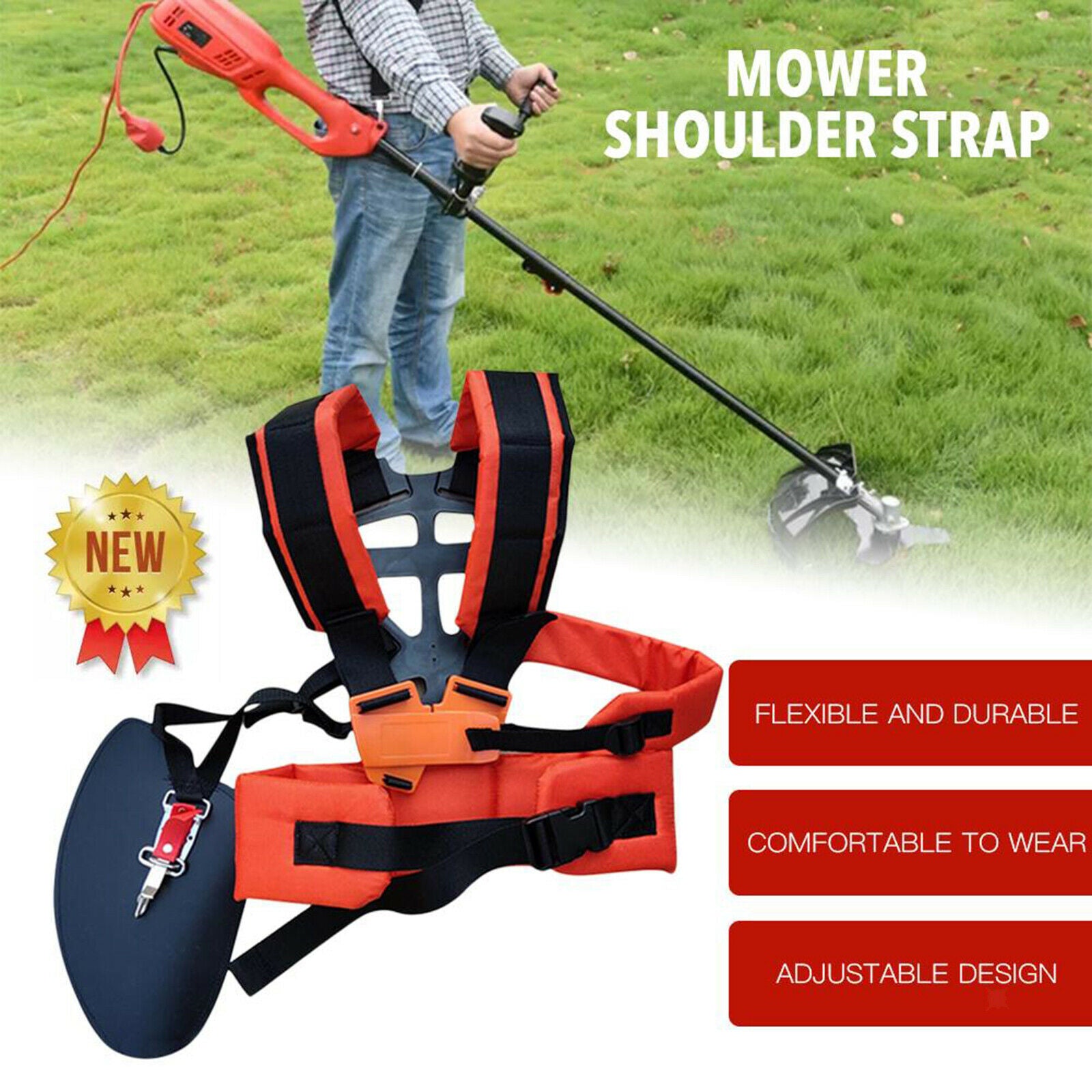 Strimmer Shoulder Strap Comfort Harness Belt for Brushcutters Strimmer Accs