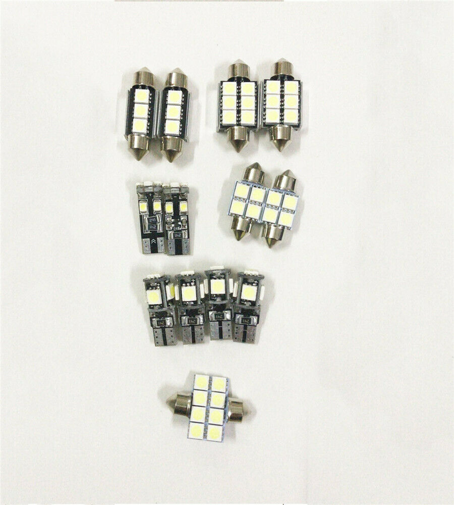 13pcs Car Car Interior LED Bulbs Canbus Kit