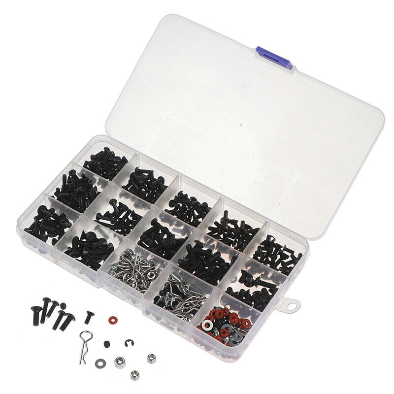 500PCs Repair Tool and Screws Box Set for 1/10 HSP RC .DD