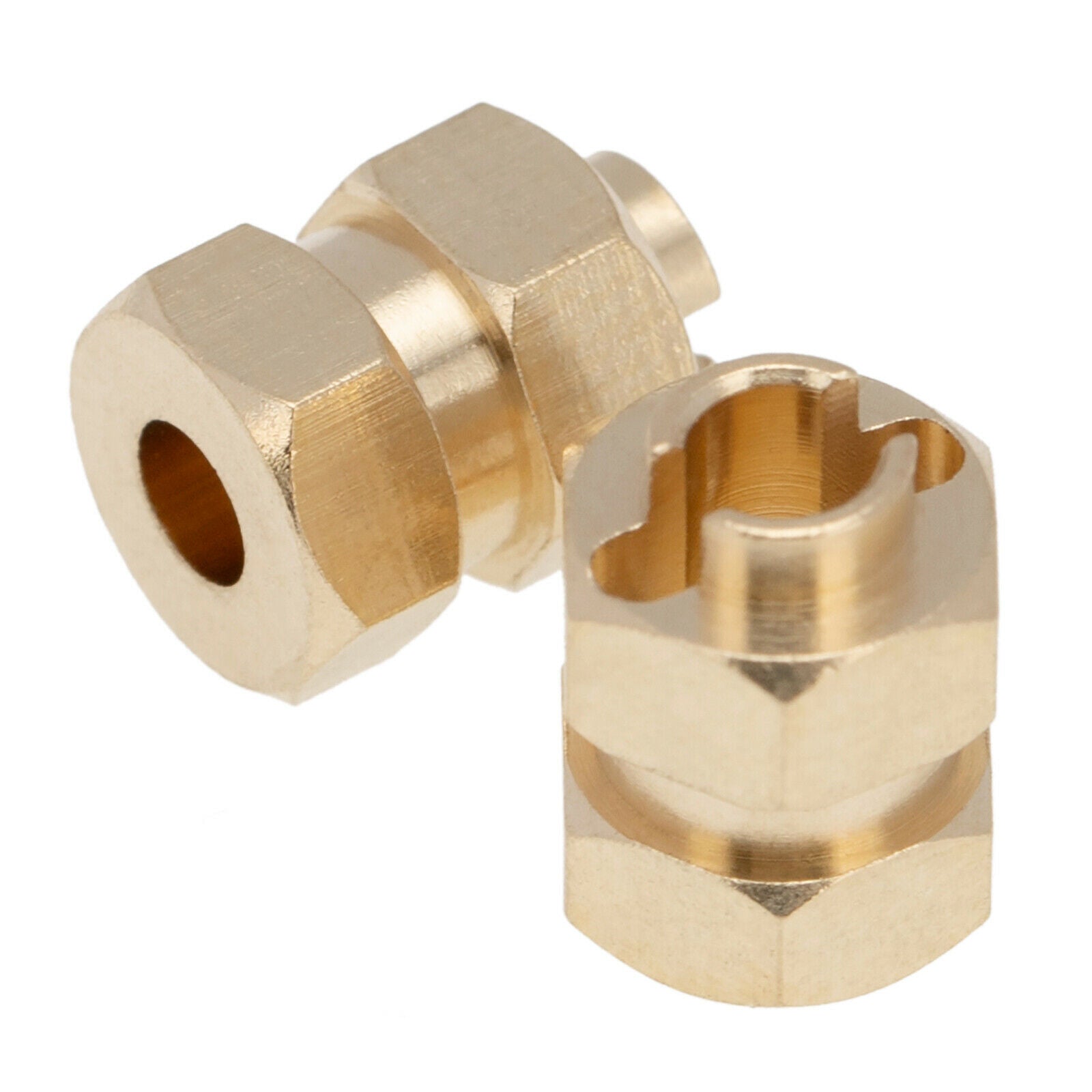 4Pcs Wheel Hub Hex Adapter 7mm For Axial SCX24 AXI00001 AXI90081 RC Car