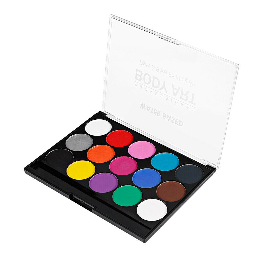 Non-toxic Face Body Paint Washable Oil Painting Fancy Art Makeup Palette