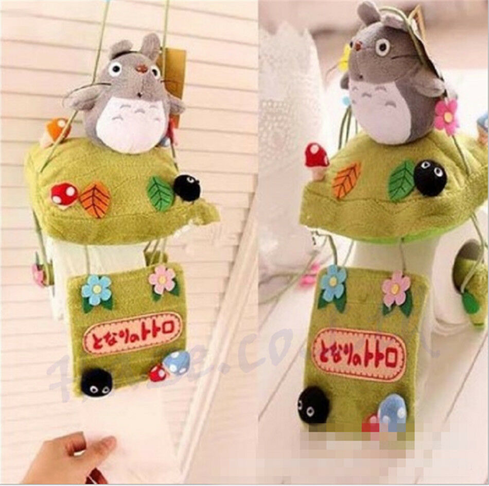 My Neighbor Totoro Tissue Toilet Roll Holder Decor With Suction Cup Gifts