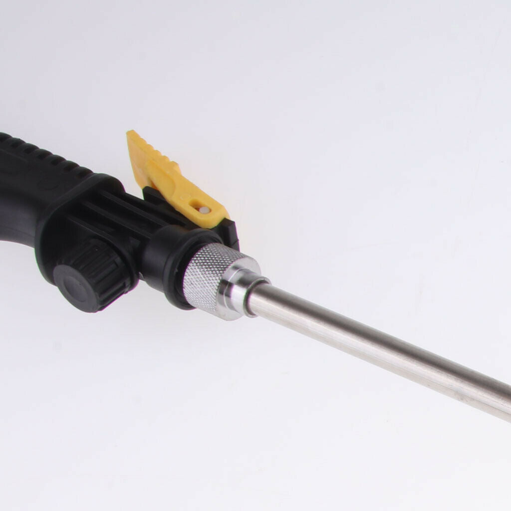 Stainless Steel Long Pressure Washer Wand Jet/ Fan Nozzle Sprayer Tool 58cm