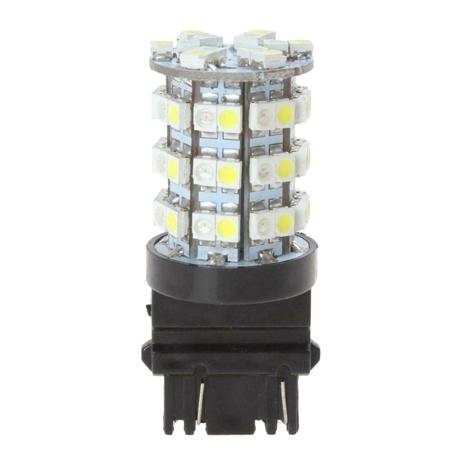 New T25 3157 3528 60SMD 12V Bright LED Turn Signal Brake Running Light Bulbs
