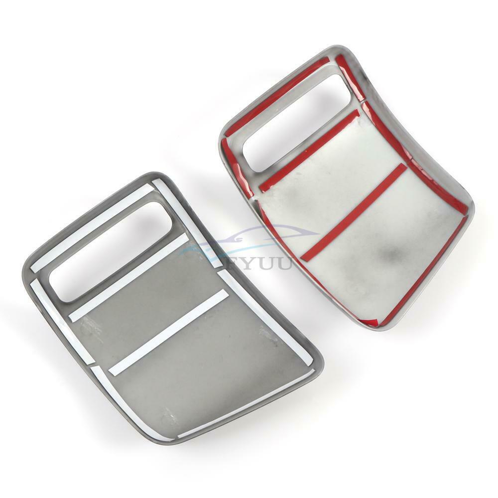 1Pair Anti-crack Anti-impact Rear Tail Light Cover Trim For 19-21 Dodge Ram 1500