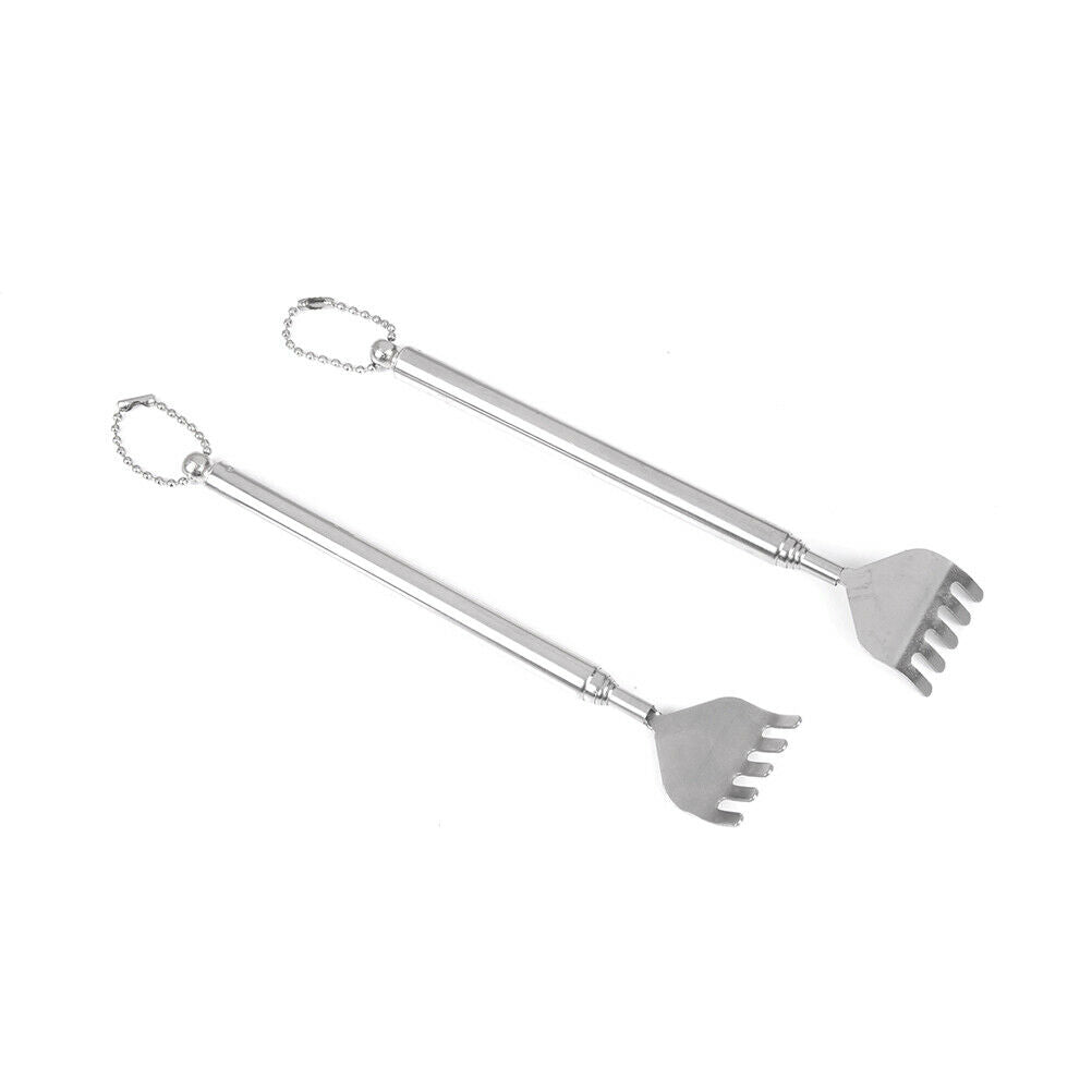 Practical handy adjustable stainless steel back telescopic scratcher mass.l8