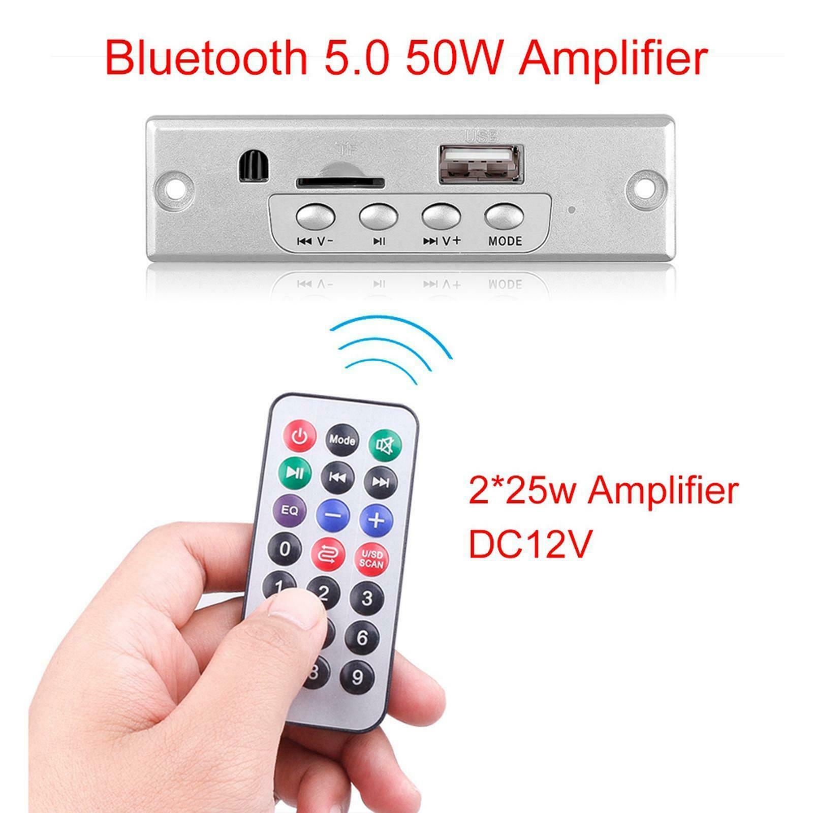 MP3 Player Decoder Board Audio Module with Remote Control Support Recording FM