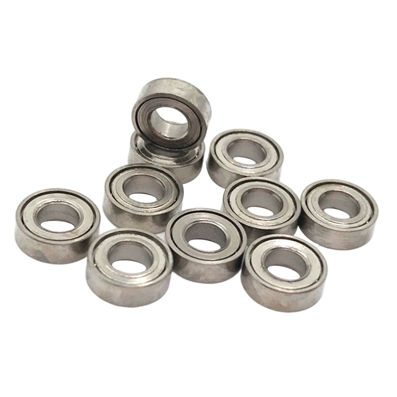 10Pcs Bearing Spare Accessories for WPL D12 C24 C44 B24 RC Cars