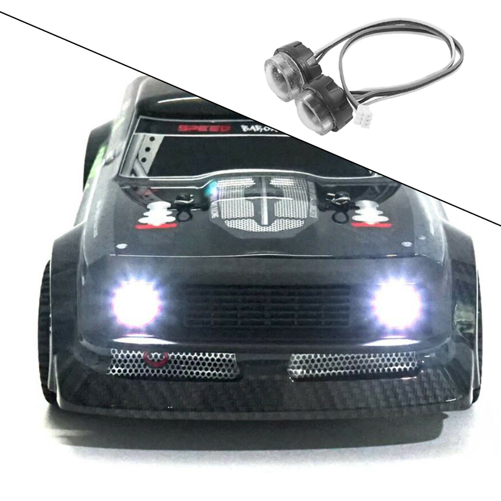 RC Front Light Headlight Spotlight for SG-1603 1:16 Scale RC Racing Car