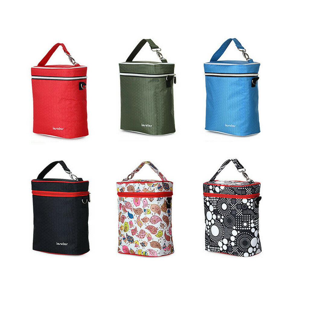 Single Shouder Insulation Bags Practical Milk Insulated Bags Olive Green