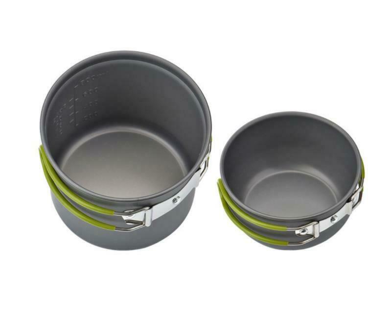 Portable Gas Camping Stove Butane Propane Burner Outdoor Hiking Picnic Cookware