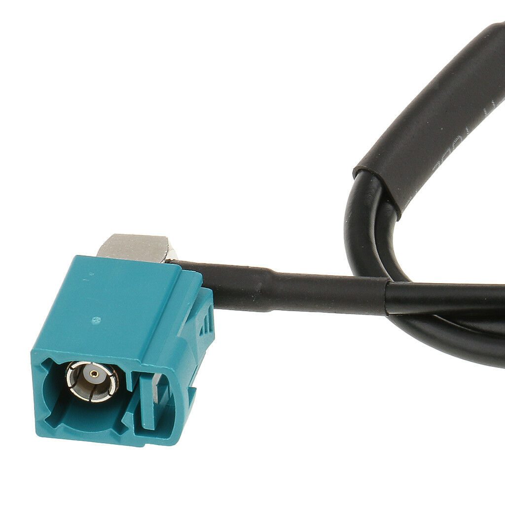 Car 2 Male Fakra to 1 Female Car Radio Aerial Antenna Adapter for VW