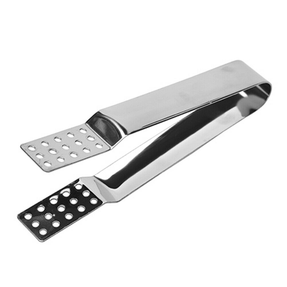Tea strainer stainless steel teabag squeezer tea bag tongs ice cube mini .l8