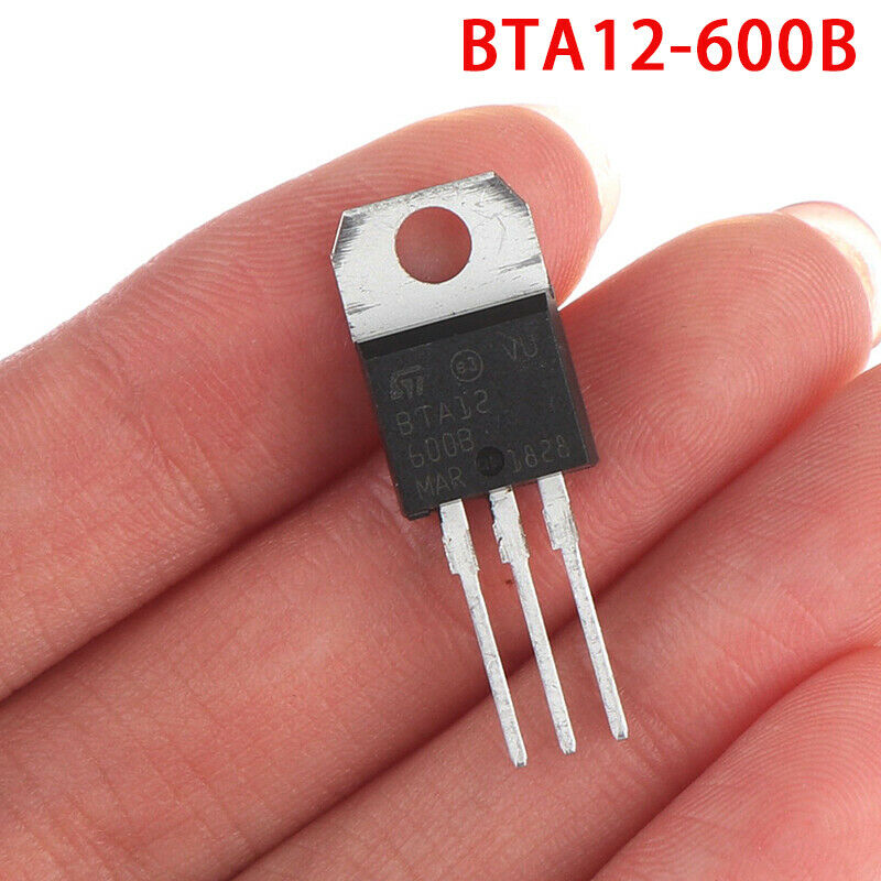10PCS BTA12-600B 12A/600V in-line TO-220 two-way thyristor brand n_drH XjSJCA