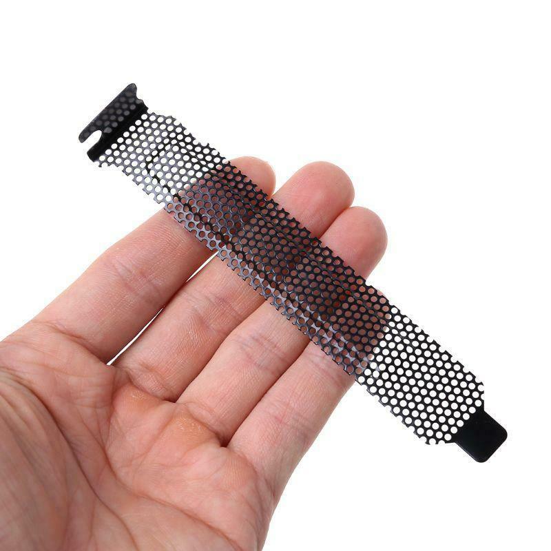 5PCS Ventilation Deflector PCI Slot Cover Frame Chassis Bits Block Cooling Fan