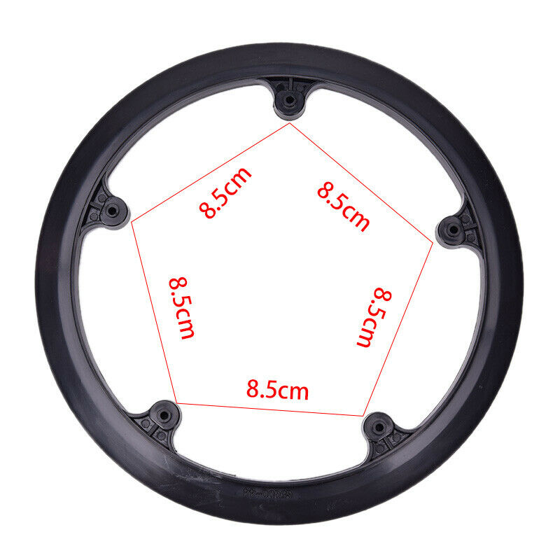 Bike Crank Wheel Chain Guard Clear Bicycle Protect Cov *.l8