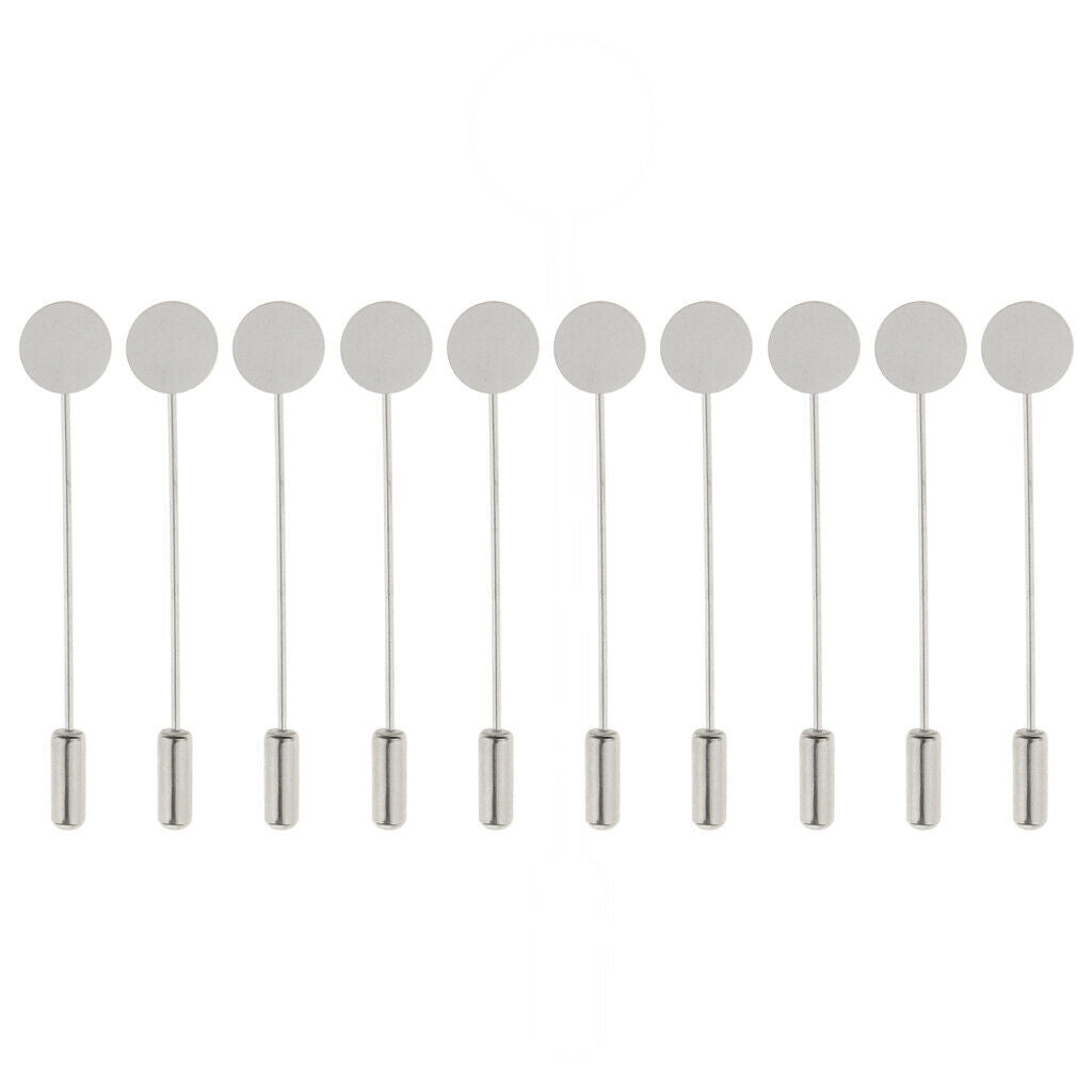 20pcs Hat Lapel Stick Pin Badge DIY Suit Women Collar Brooch Pin Brooch Part
