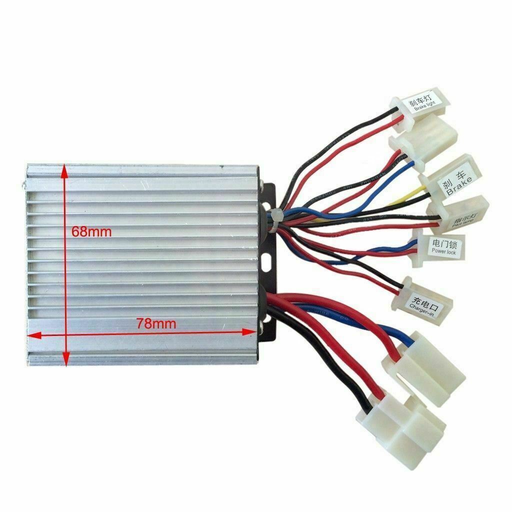 36V 350W Brush Motor Speed Motor Controller Throttle For Electric Scooter E-Bike
