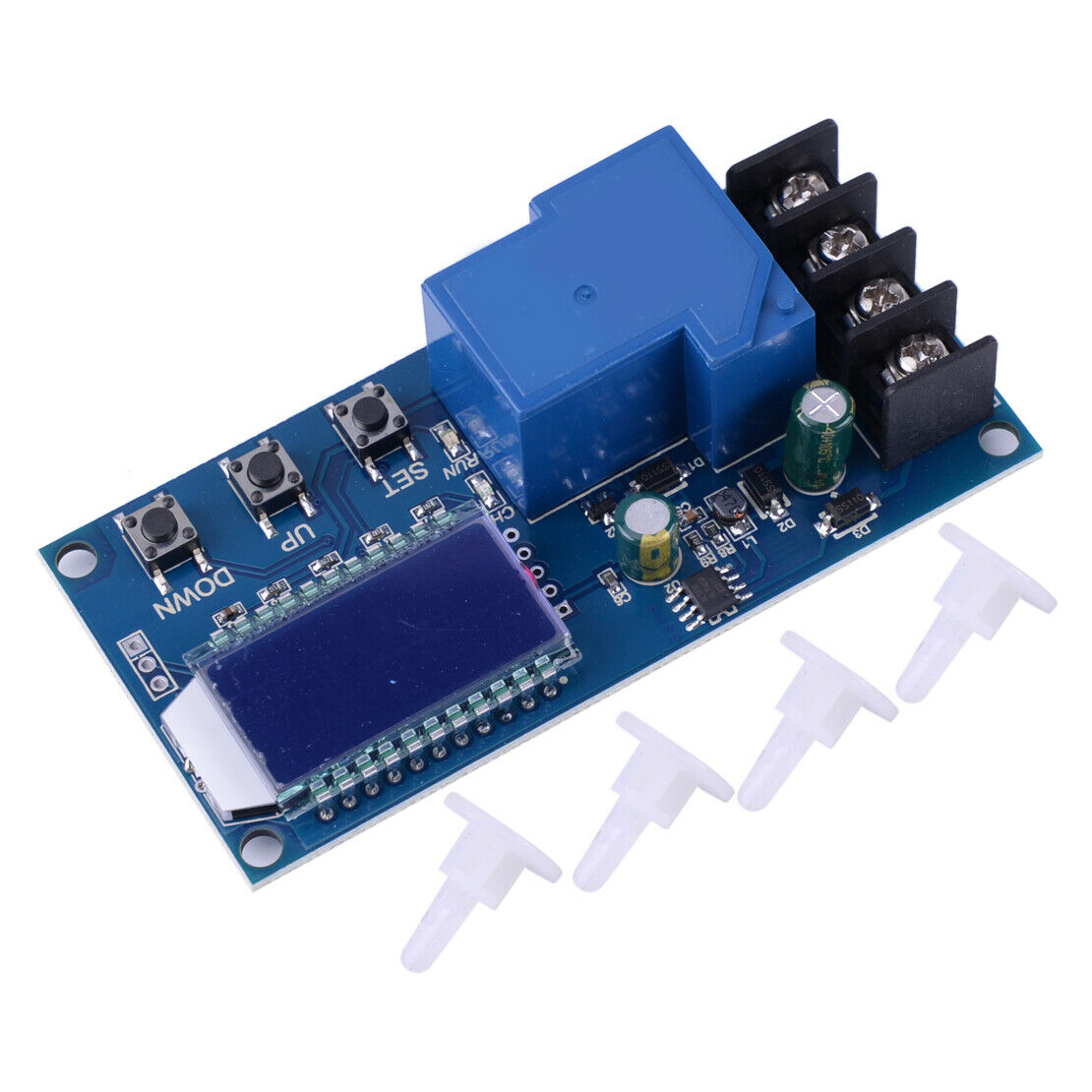 30A LCD Display Lithium Battery Charging Control Module Switch Protect Board Atn