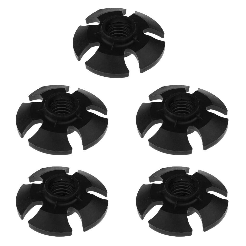 5Pcs Snowflake Basket Tip End   for Walking Trekking Pole Hiking Stick